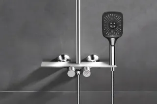 Душевая стойка Milleau TIRA MLHA223PDD-CR хром глянец